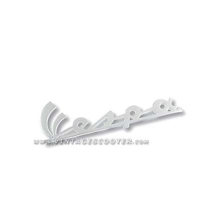 Emblême Vespa ancien modèle aluminium